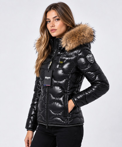 Giubbotto blauer nero donna - blauer,