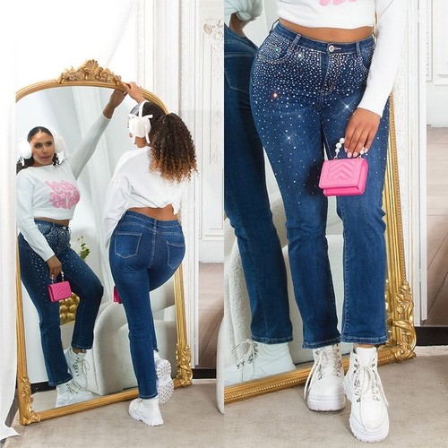 Jeans donna vita alta - , 34-42
