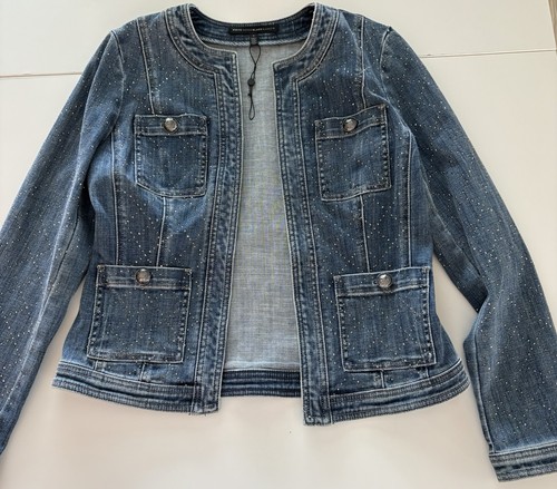 Giacca jeans impreziosita - di,