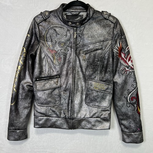 Giacca moto vintage hardy - moto,