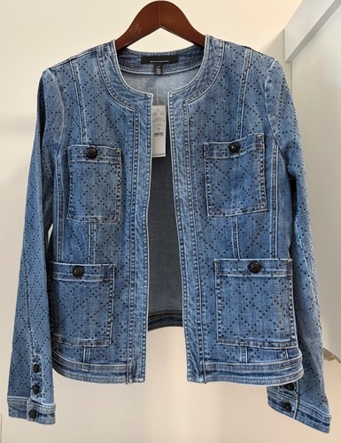 Giacca denim impreziosita