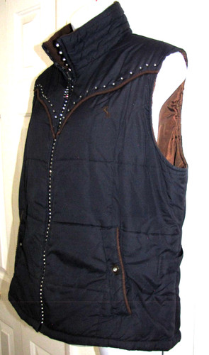 Gilet imbottito cowgirl - , blu