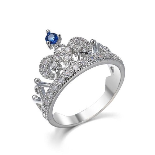 Anello diadema principessa