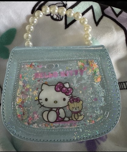 Borsa hello kitty blu chiaro - borsa,