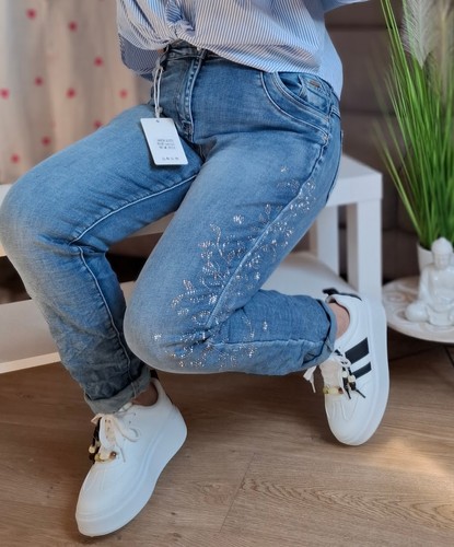 Jeans karostar come - jeans, jewelly