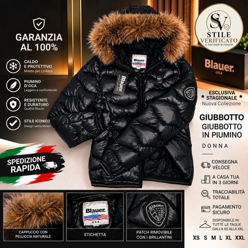 Giubbotto blauer nero donna