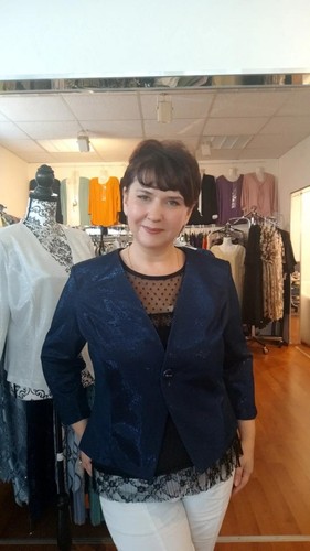 Blazer taglia glitter - blazer,