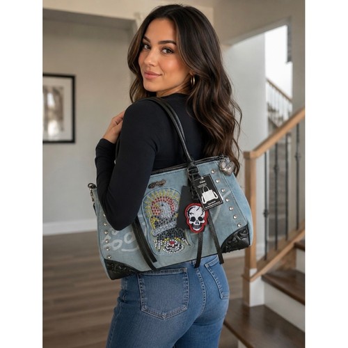 Borsa tote hardy - tote, denim