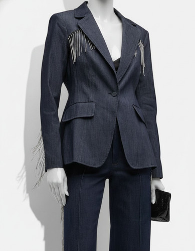 Blazer donna cinq sept - cinq, blu