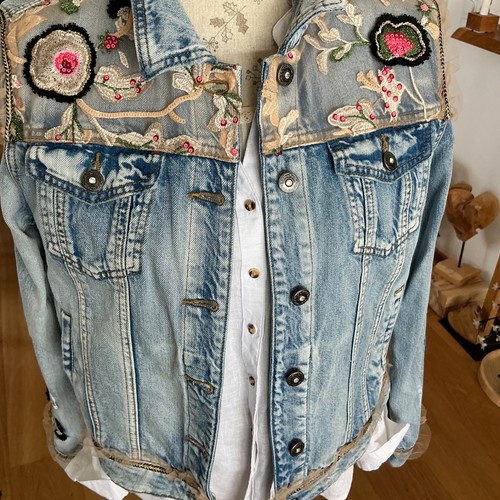 Giacca jeans desigual - giacca,