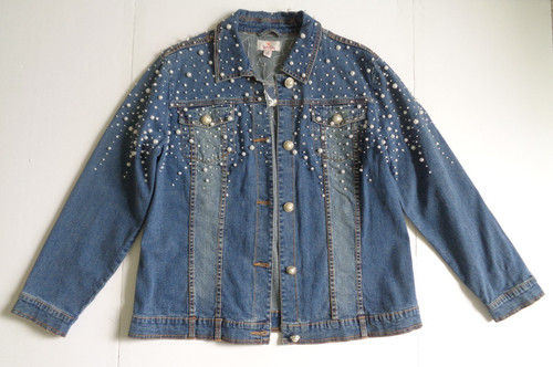 Giacca jeans quacker factory - giacca,
